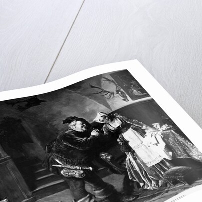 Sir John Falstaff, 1876 by Eduard von Grutzner