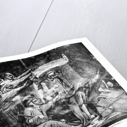 Detail of The Triumph of Death, c.1350 by (attributed to) Master of the Triumph of Death