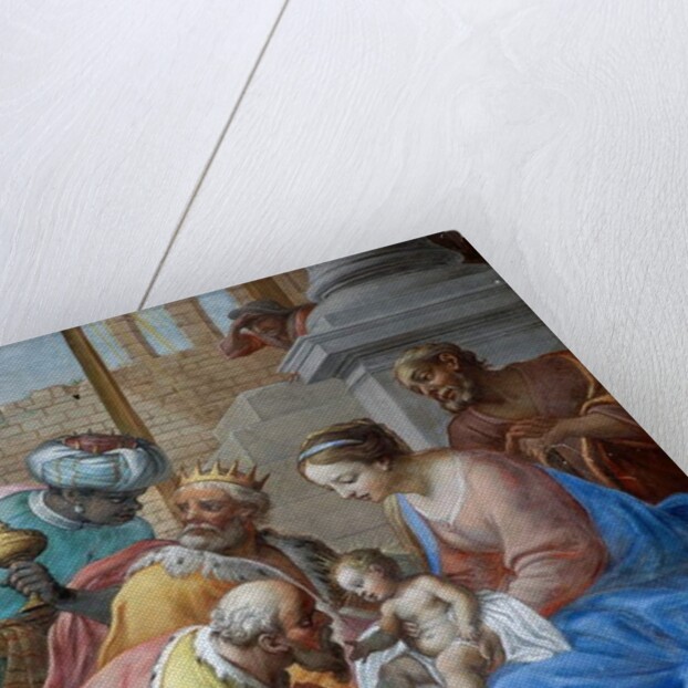 The Adoration of the Magi, central detail by Giancarlo Aliberti