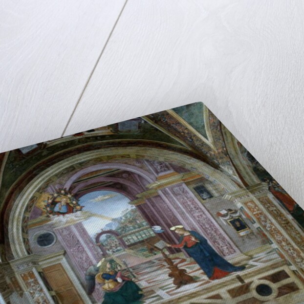 Annunciation by Bernardino di Betto Pinturicchio