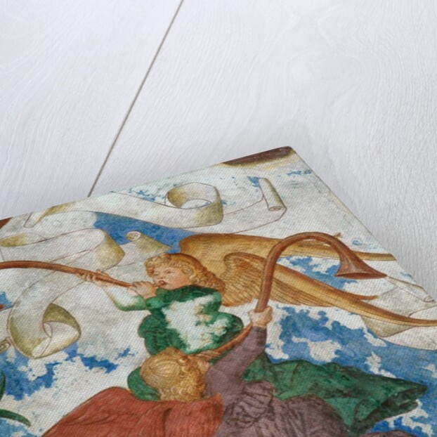 Musical angels, detail from the Last Judgement by Gianfrancesco da Tolmezzo