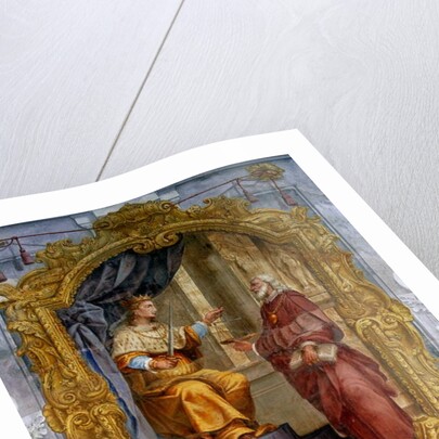 Allegory of Justice and Cousel by Francesco Ferrari