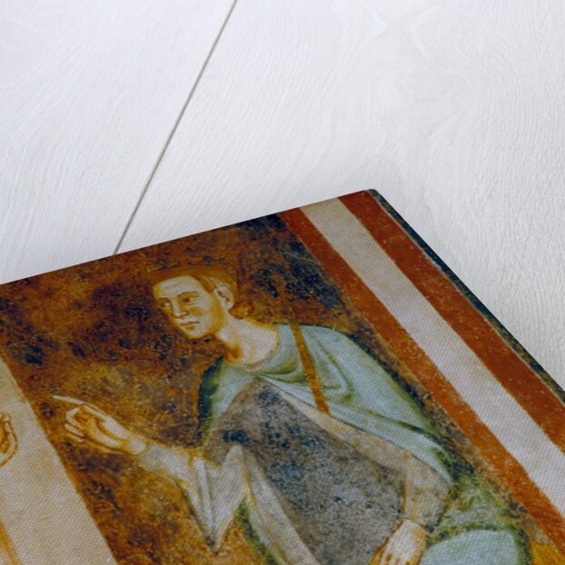 The Governor of Antioch Olibrius by Italian School