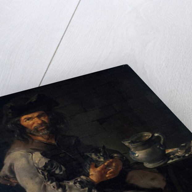 Two Beggars by Giacomo (1698-1767) Ceruti