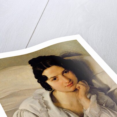 Carolina Zucchi, 1825 by Francesco Hayez