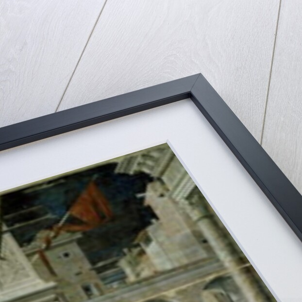 The Martyrdom and Transport of the Decapitated Body of Saint Christopher, c.1448-57 by Andrea Mantegna