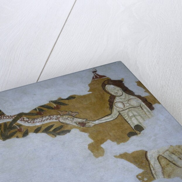 Eve and the Snake by Italian School