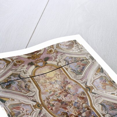 View of the ceiling, 1720 by Guglielmo Borremans