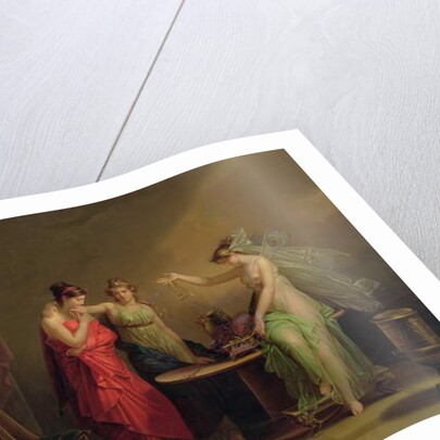 The Legend of Cupid and Psyche, 18th century by Angelica Kauffman