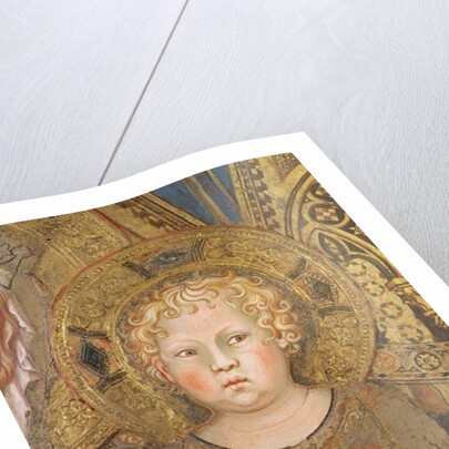 Maesta: Christ Child, 1315 by Simone Martini