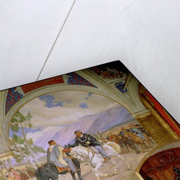 The Meeting Between Giuseppe Garibaldi and King Vittorio Emmanuele II on the 26th of October 1860 at Teano, Italy, 1886 by Pietro Aldi