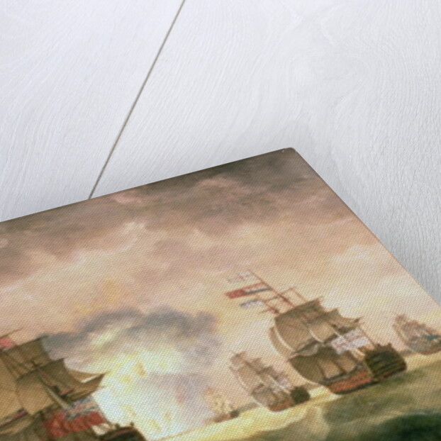 Rodney's Victory off Cape St. Vincent by Thomas Luny