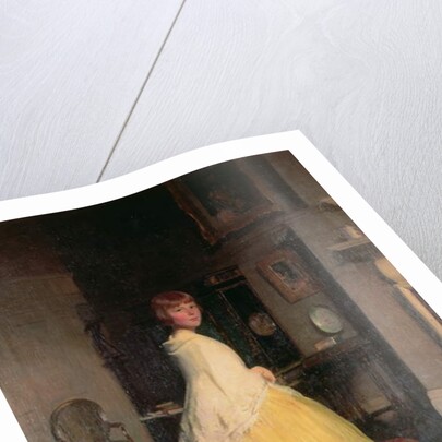 Lesley in the Studio, 1923 by Thomas Martine Ronaldson