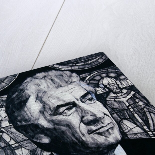 Portrait of Leonard Bernstein by Barry Fantoni