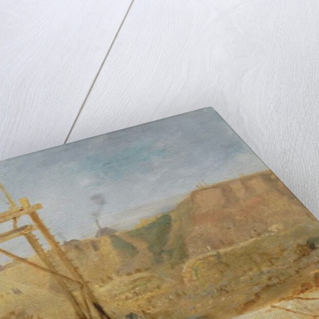 Top Pier of Inner Harbour Looking Inward, May 1829 by Robert Mackreth