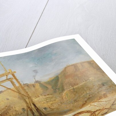 Top Pier of Inner Harbour Looking Inward, May 1829 by Robert Mackreth