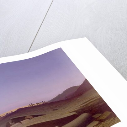 Ruins of Palmyra, 1839 by Charles Theodore (1814-88) Frere