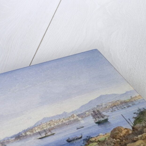 Corfu from the Island of Vido, c.1845 by Joseph Schranz