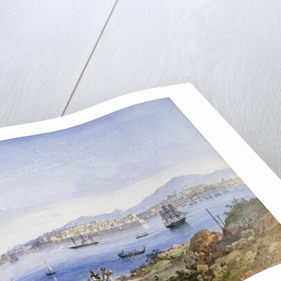 Corfu from the Island of Vido, c.1845 by Joseph Schranz