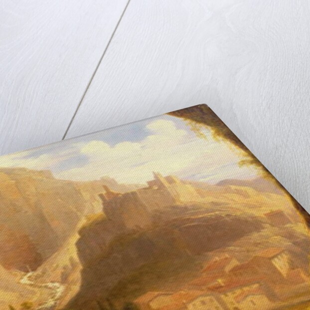 Hill Town in Italy, 1831 by James Giles