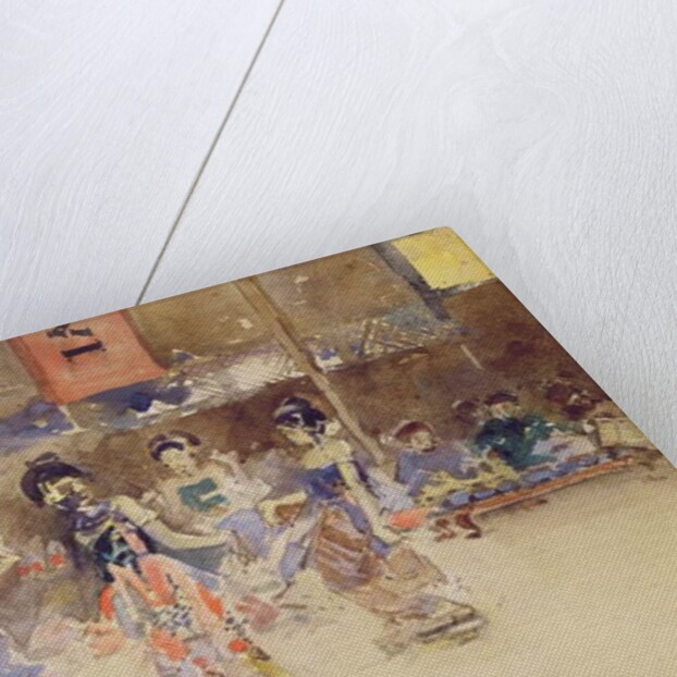 The Javanese Dancers, 1889 by Arthur Melville