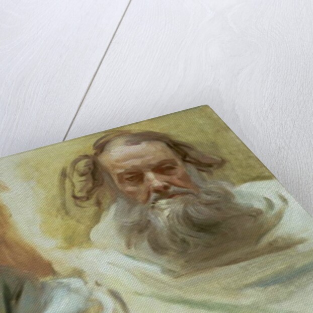 Study of Two Heads: The Prophets, c.1892 by John Singer Sargent