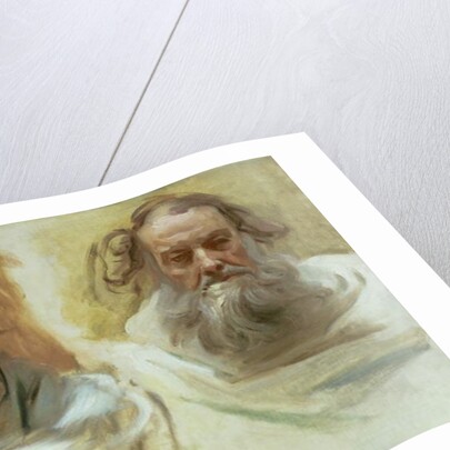 Study of Two Heads: The Prophets, c.1892 by John Singer Sargent