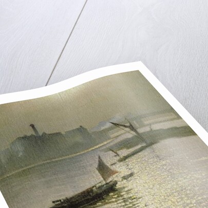 From Waterloo Bridge: Sun Bursting through Fog, c.1924 by Christopher Richard Wynne Nevinson