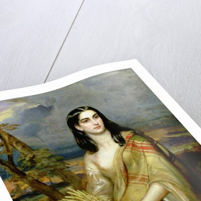 Ruth...Ruth II, 7-9, c.1842 by Robert Scott Lauder