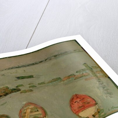 Boats, Lower Largo, Fife by George Leslie Hunter