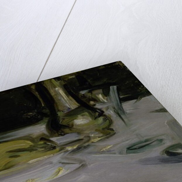 Still Life with a Coffee Pot and Fan by Samuel John Peploe