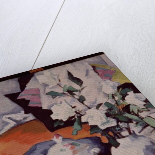 White Roses in a Vase by Samuel John Peploe