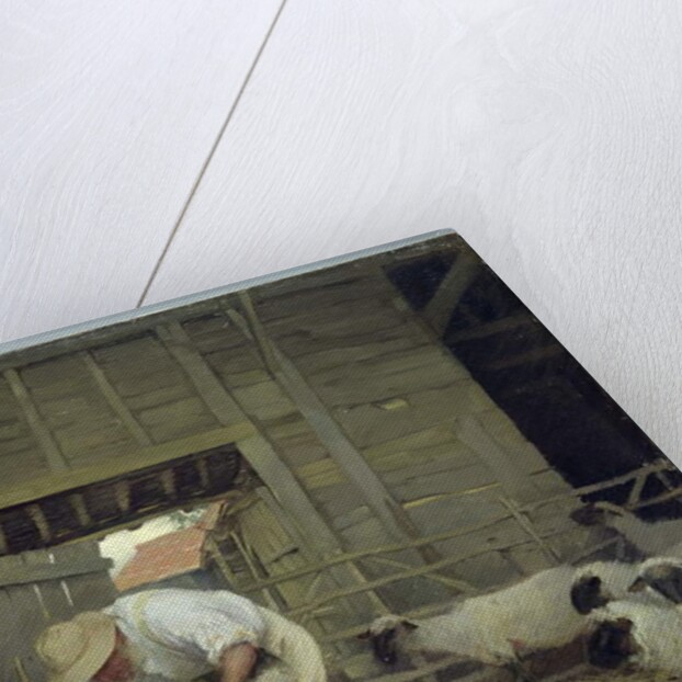Sheep Shearing by Alexander Mann