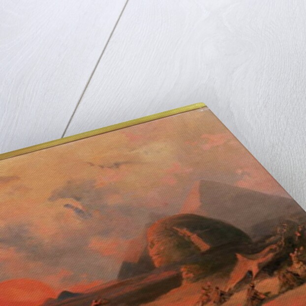 Recollection of the Desert on the Approach of the Simoon by David Roberts