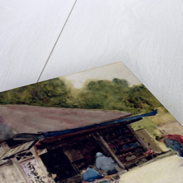 Tea-House in the Village of Hakone, c.1889 by Alfred East