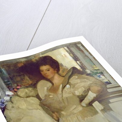 Opal and Grey, Portrait of Miss Rachel White, 1897 by Arthur Melville