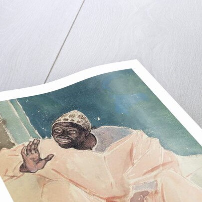 Seated Moroccan, 1936 by Glyn Warren Philpot