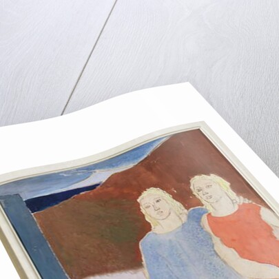 Two Muses at the Tomb of a Poet, 1937 by Glyn Warren Philpot