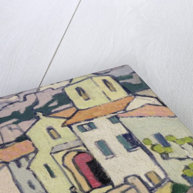 Les Baux, the Priest enters his Church, c.1911 by Jessica Stewart Dismorr