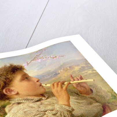 Shepherd Piper, 1881 by Sophie Anderson