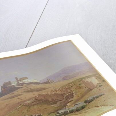 View of the Acropolis, 1887 by Louis Spangenberg