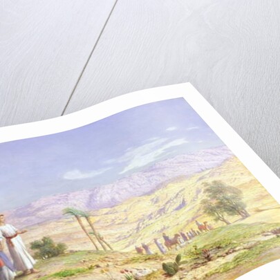 The Holy Family Approaching Jerusalem from Nazareth, 1878 by John Rogers Herbert