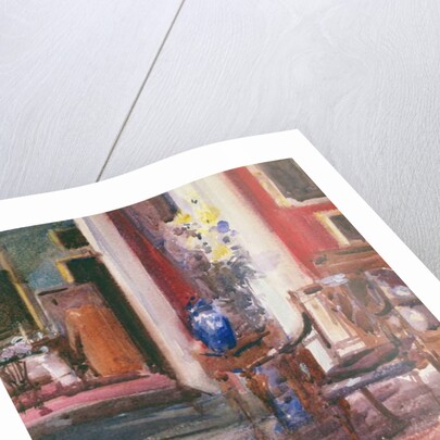 Interior of the Artist's House, Ainslie Place, Edinburgh by Francis Campbell Boileau Cadell