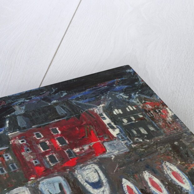 Boatyard, Amsterdam by Anne Redpath