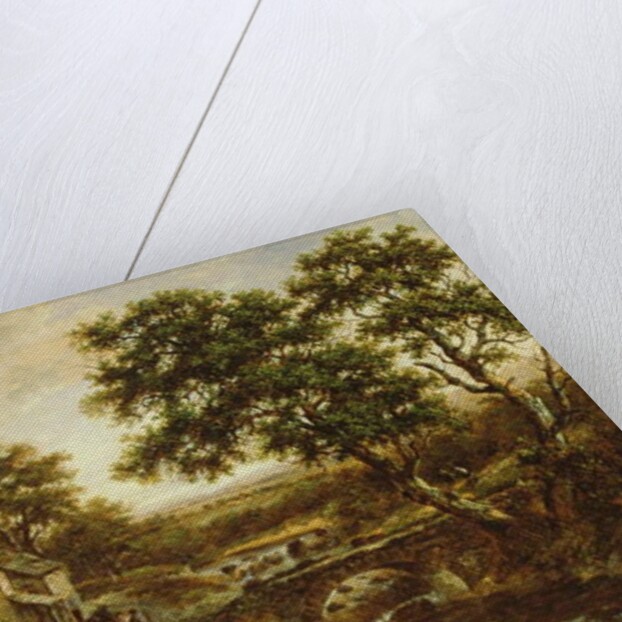 Overshot Flint Mill in Landscape with Fall of Water, 1831 by Patrick Nasmyth