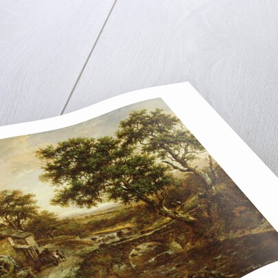 Overshot Flint Mill in Landscape with Fall of Water, 1831 by Patrick Nasmyth