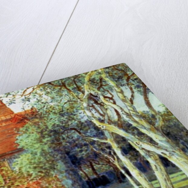 Tea at Red House, 1907 by Walter Crane