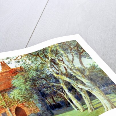 Tea at Red House, 1907 by Walter Crane