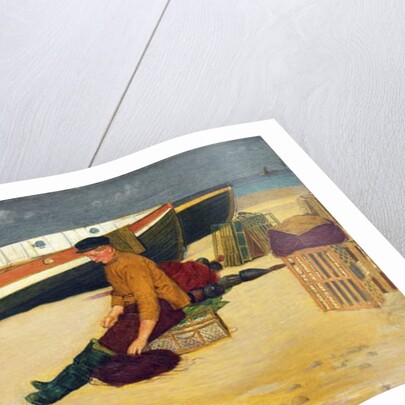 Cleaning the Lines, 1900 by Joseph Edward Southall