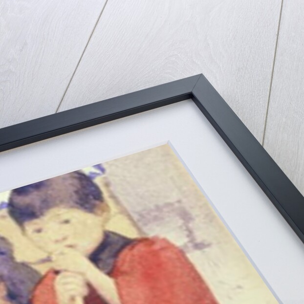 Portrait of two Japanese children, 1895-96 by Mortimer Ludington Menpes